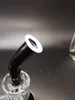 The black white side of the glass water pipe water pipe free shipping