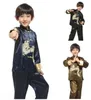 Abbigliamento drago ricamato cinese Abito Tang set tradizionali cinesi Abiti da ballo Kungfu darncewear #3761