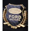 2 stks Verfijning 3D Logo Embleem Badge Graphics Decal Car Sticker Ford