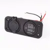 car 5V 3.1A USB power charge socket + DC voltage current meter 2in1 |Auto mobile phone charger