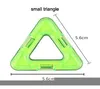 single small triangle Variety Children's Building Blocks Magnetic Sheet Magnetic Wisdom Magic piece