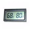 Mini numérique LCD voiture/extérieur thermomètre hygromètre TH05 thermomètres hygromètres en stock expédition rapide par DHL fedex