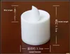 3.5 * 4,5 cm LED Tealight Tea Candles Bezpłomne światło Baterii Operowane Wedding Birthday Party Christmas Decoration J082002 #