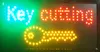 Kunststoff pvc-rahmen ultra helle led neonlicht animierte led service zeichen auffallend slogans bord versandkostenfrei größe 48 cm * 25 cm