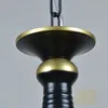 European ANTIQUE Bronze Balcony Chandelier Fixtures Dining Room Corridor Ceiling Pendant Lights Study Room Creative Hanging Lamps