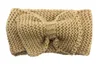 Fasce per capelli lavorate a maglia per bambini Accessori per capelli grandi fatti a mano in feltro di lana Fascia in crochet E275