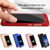 360 Full Body Protect Case Cover met gehard Glass Screen Protector voor iPhone X XR XS MAX 8 7 6S Plus Samsung S9 S8 Plus Note 9 8