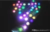 19 cm LED Uçan Fener Dileğiyle Fenerler Çin Yüzer Bahçe Su / Gölet Yapay Lotus Çiçek Lambası Noel Parti Lambası Dilek