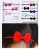 25st Babyband hårbåge med mini tunna elastiska huvudband flicka hår accessorie 2 "båge blomma hårband slank gummi hår slips pj5277