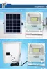 Solar Ao Ar Livre LEVOU Holofotes Super Brilhante 40 W 60 W 100 W Conduziu Luzes de Inundação À Prova D 'Água IP65 Bateria Painel de Controle Remoto Contorller