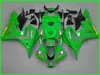 Zestaw do wtrysku Working Cairing Kit dla Honda CBR600RR 07 08 Aftermarket CBR 600RR F5 2008 2008 Green Black Wysokiej jakości wróżki Zestaw FG54