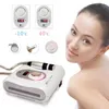 최신 2 in 1 Cryo Needle Free Electroporation Mesotherapy 콜드 망치 시원한 얼굴 안티 에이징 스킨 케어 뷰티 머신