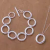 Free Shipping with tracking number New Fashion women's charming jewelry 925 silver 12 mix jewelry set 1454