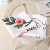 Numbers Brev Stroller Blanket Tillbehör Koppling 2017 Baby Blanket Fotografi Prop Sommar Kids Bilskydd Baby DeKentje C066