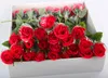 Saint Valentin Cadeau Bain Corps Rose Pétale Fleur Savons Parfait Comme Faveurs De Mariage/Cadeaux D'anniversaire ou Décoration 6 Couleurs Fleur Savon Rose Chaud