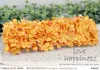 Ghirlande di fiori di ortensia artificiale 5 pezzi 48 * 20 cm Composizioni floreali di ortensie finte per decorazioni di sfondo per la registrazione della festa di nozze