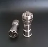 Domeless Titanium Nail fits to 14mm &18mm.GR2 Pure Titanium Nail with Female Jiont for Water Pipe Glass Bong Smoking.