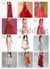 Frezing Strappy Oszałamiający nowy efektowny balowy suknia Flower Girl Dresses Taffeta Girl's Controselka Shippin A192502