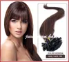 7a14quot 24quotnail u tip hair extension Virgin Indian Hair 07GS 200Slot 1 1b 2 4 6 8 27 Keratin Hair Extension Hu2694872