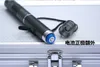 NEW 450nm high power blue laser pointers laser Torch Sight 500000m Flashlight Light Beam LAZER Astronomy +5 caps+Free glasses + charger for free +gift box Hunting