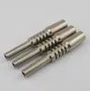 10/14/18mm Gr2 Domeless Titanium Nail Pure Titanium Nails for Nector Collector Kits Ti Tips Wholesale Vaporizers Smokinig accessories7380323