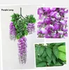 Artificial Silk Flower Wisteria Vine Rattan Wedding Decorations Garden and Home Flower Decorations Festival Birthday Flowers Wedding Supply