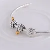 2016 new Christmas Tree Floating Charms Beads 925 sterling silver Jewelry Fits pandora Bracelet Bangle European style DIY Making Wholesale