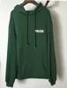 Grossist- 2017 sweatshirt oversized Green Polizei 16ss Broderad hoodie med bokstäver män kvinnor hiphop hoodies streetwear stadskläder