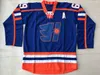 Maillots de Hockey 69 Doug the Thug Glatt Jersey bleu Glatt Halifax Highlanders Goon film Jersey hommes Ed broderie S