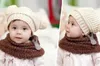 Enfants Casquettes Enfants Bonnets D'hiver Tricotés Bonnet Chapeau Bébé Crochet Chapeaux Garçons Filles Animal Mignon Chapeaux Bonnet De Laine Bonnets Tricotés À La Main