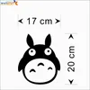 Autocollant de toilette Totoro ZooYoo8301 autocollants en vinyle étanche pour salle de bain autocollant de réfrigérateur autocollant de film de dessin animé autocollants muraux de pépinière art