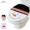 Snowman Toaleta pokrywa i dywan łazienkowy zestaw świątecznych dekoracji