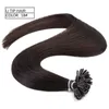 Toppklass 8A100 obearbetat U TIP Human Hair 07GS200Slot 9 Färg för Choice Whole Indian Remy Hair Extensions6951816