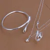 Ücretsiz Gönderim Numarası En İyi Sıcak Satış Kadınlar Narin Hediye Takı 925 Gümüş Kaplama Karışım Mücevher Seti 12 Set 1043