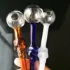 Color Skeleton Burning Pan, Burger Pipes Water Pipes Glass Pipe Oil Rigs Smoking Free Shipping