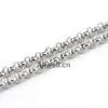 Wholesale-Free shipping 32 inches Stainless Steel 80cm SILVER CUSTOM Rolo Chain FLoating Locket Chain Necklace Chain