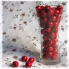 Wholesale-200pcs Plastic Artificial Cherry Crafts Fruit Crafts House Party Kitchen Home Decor Wedding Decoration Artificial Flowers China