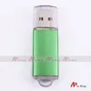 Free Personality Engrave Logo 100PCS 128MB/256MB/512MB/1GB/2GB/4GB/8GB/16GB Metal Stick USB Flash Memory Drive 2.0 Simple Type True Capacity