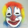 Halloween mascarade produits de décoration d'Halloween masque de clown en latex masque de clown accessoires de performance accessoires JIA238