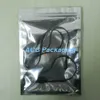 DHL 18*26 см (7.1*10.2") алюминиевая фольга / прозрачный закрывающийся клапан молния пластиковая розничная упаковка пакет сумка молния замок сумка розничная упаковка