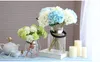 Kunstmatige Hydrangea hortensia Bloem Home Party Decoratieve bloemen Goede kwaliteit Zijde handgemaakte bloem SF018