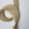 Vorgebundene Haarverlängerungen, flache Spitze, Keratin, Echthaar, 50 g, 50 Stränge, 18 20 22 24 Zoll, M27613, brasilianische indische Haarprodukte