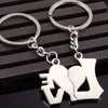 Couple I LOVE YOU forever Keychain Heart Key Ring bag hangs women men lovers Valentine's Day Gift Fashion Jewelry