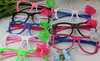 Led flash lunettes cadre nouveaux enfants fille garçon dessin animé lumières clignotantes lunettes fête bar événement fournitures décoration Noël enfants cool cadeau