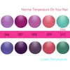 6PCS/LOT High Quality Soak Off temperature change color uv gel Nail Polish