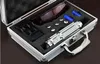 Hot NEW Strong power military Powerful 450nm blue laser pointers Led Flashlight LAZER Light Hunting Teaching+Glasses+Charger+gift box