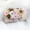 Exclusieve Originele Sequin Flowers Bridal Handtassen voor Bruiloft Handtassen Sac Een hoofd Femme de Marque Dames Tassen Hoge Kwaliteit