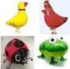 Modèles hybrides de ballons animaux ballon en feuille d'aluminium ballons pour animaux de compagnie Marche Animal Balloon Party jouets jouets pour enfants