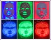 7 couleurs photon PDT led soins de la peau masque facial bleu vert rouge thérapie par la lumière appareils de beauté DHL livraison gratuite