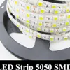 Högkvalitativ LED-remsa 5050 SMD Röd Blå Grön Gul Orange Varm Vit Kall Vit 5m 300led Vattentät LED Strip Light